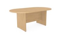 Kito Oval Meeting Table Panel Leg Base Single Piece - Size 1800 mm x 1000 mm