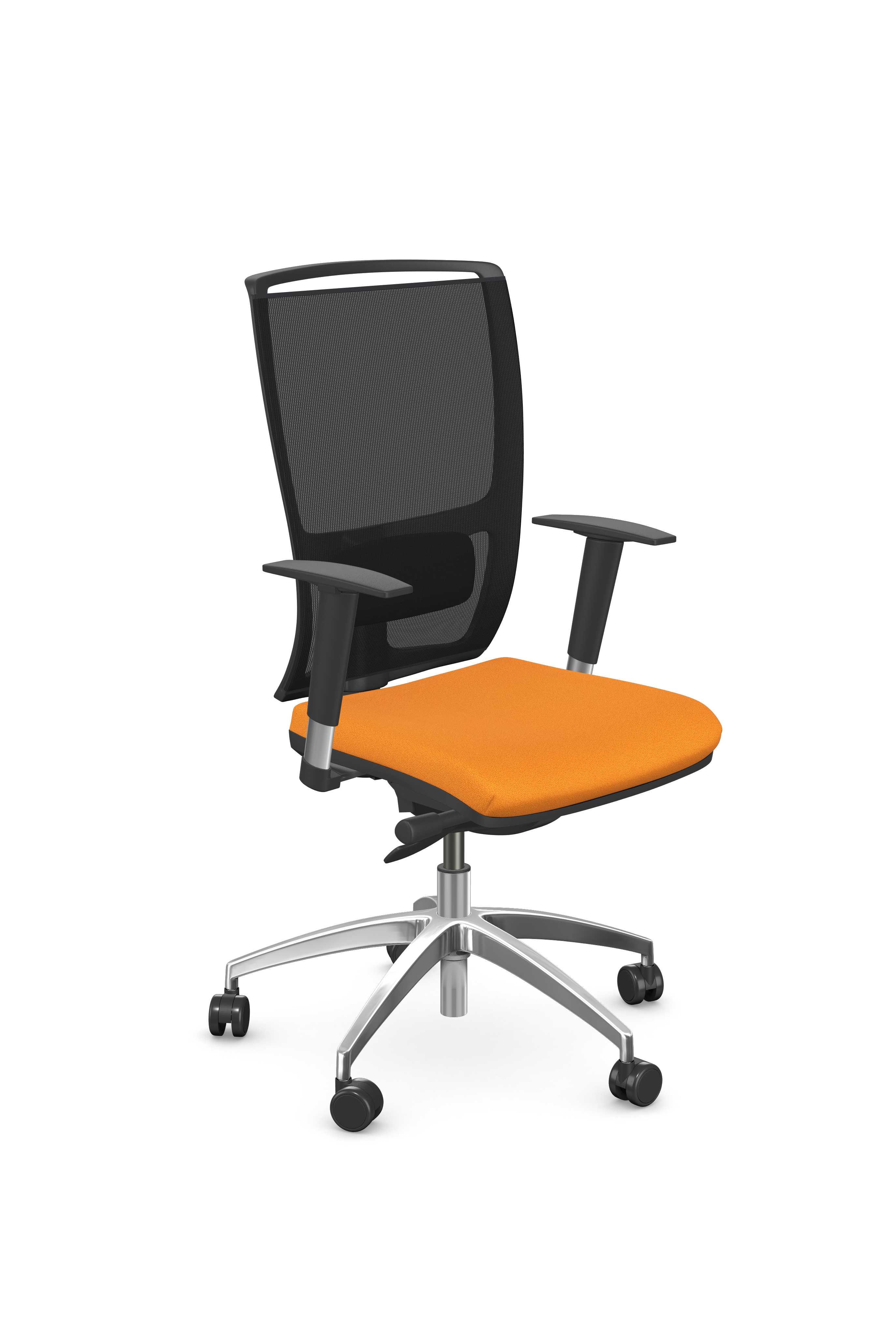 OZ Series High Backrest Swivel Mesh Chair, Vario Adjustable Arms