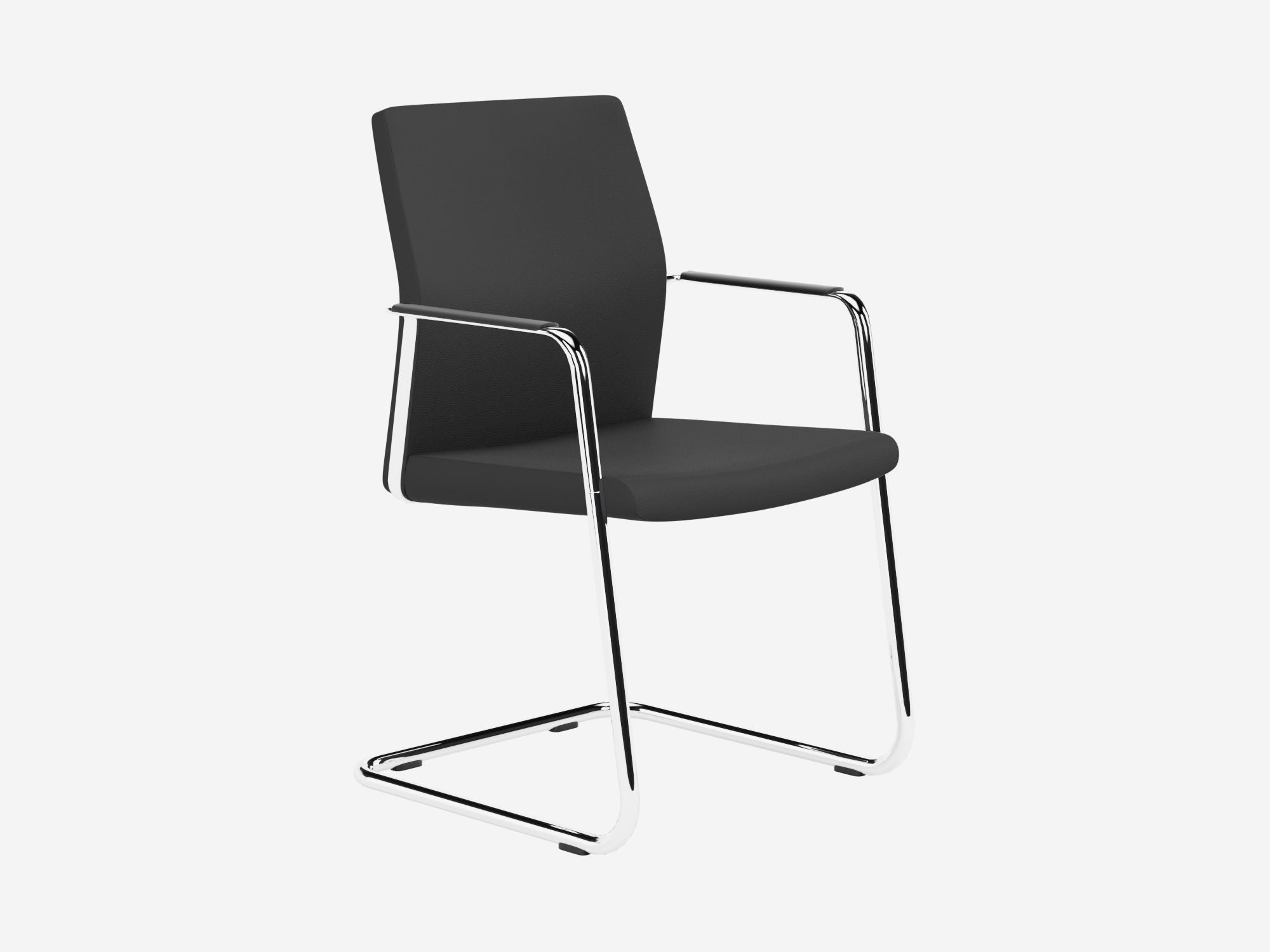 MyTurn Visitor Low Backrest Chair, Cantilever Frame - Model 21