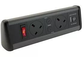 Power Pack Desktop with individually fused power & USB charging