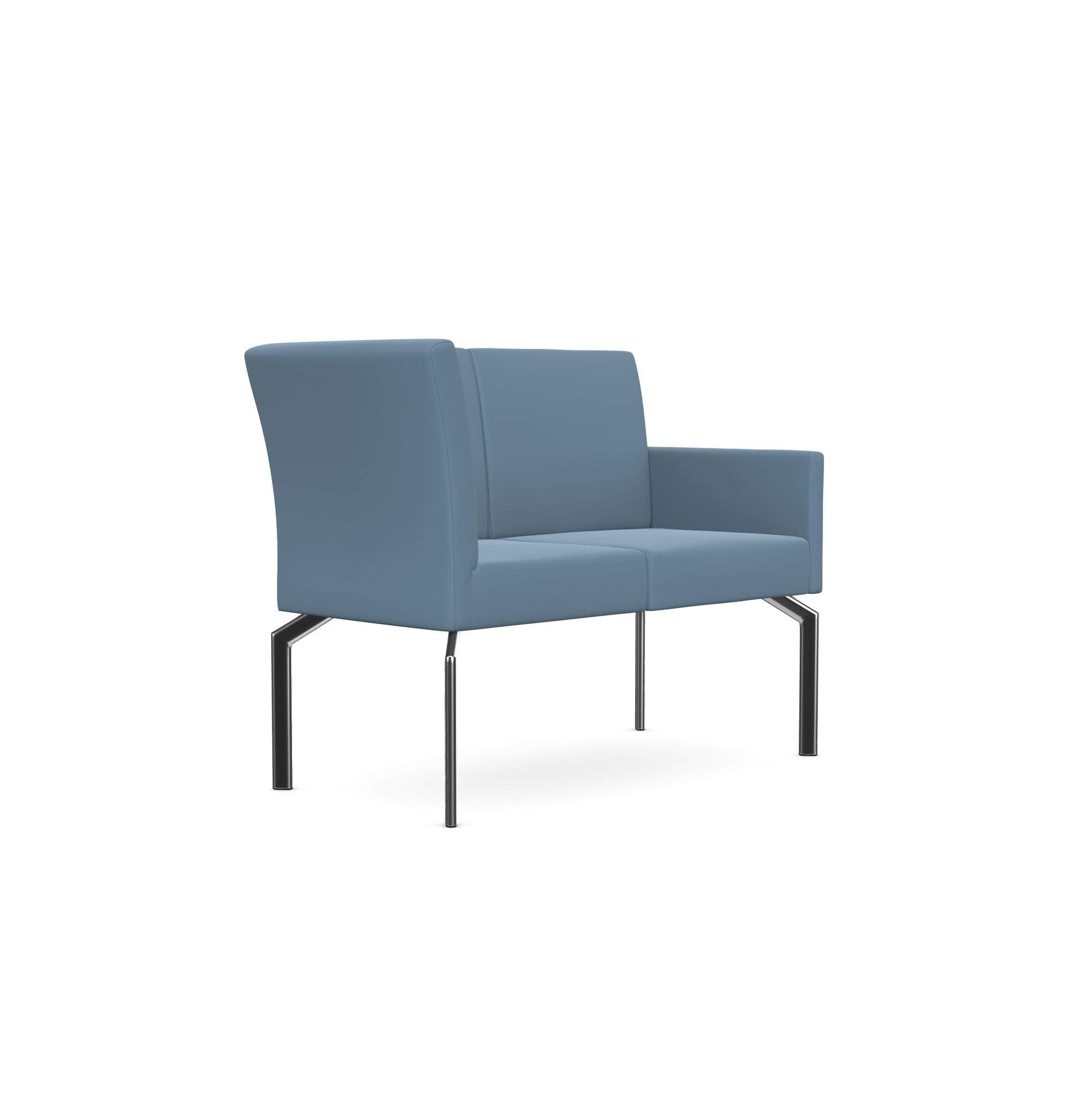 Cloud - 2 Seater with Backrest and Corner Right Armrest