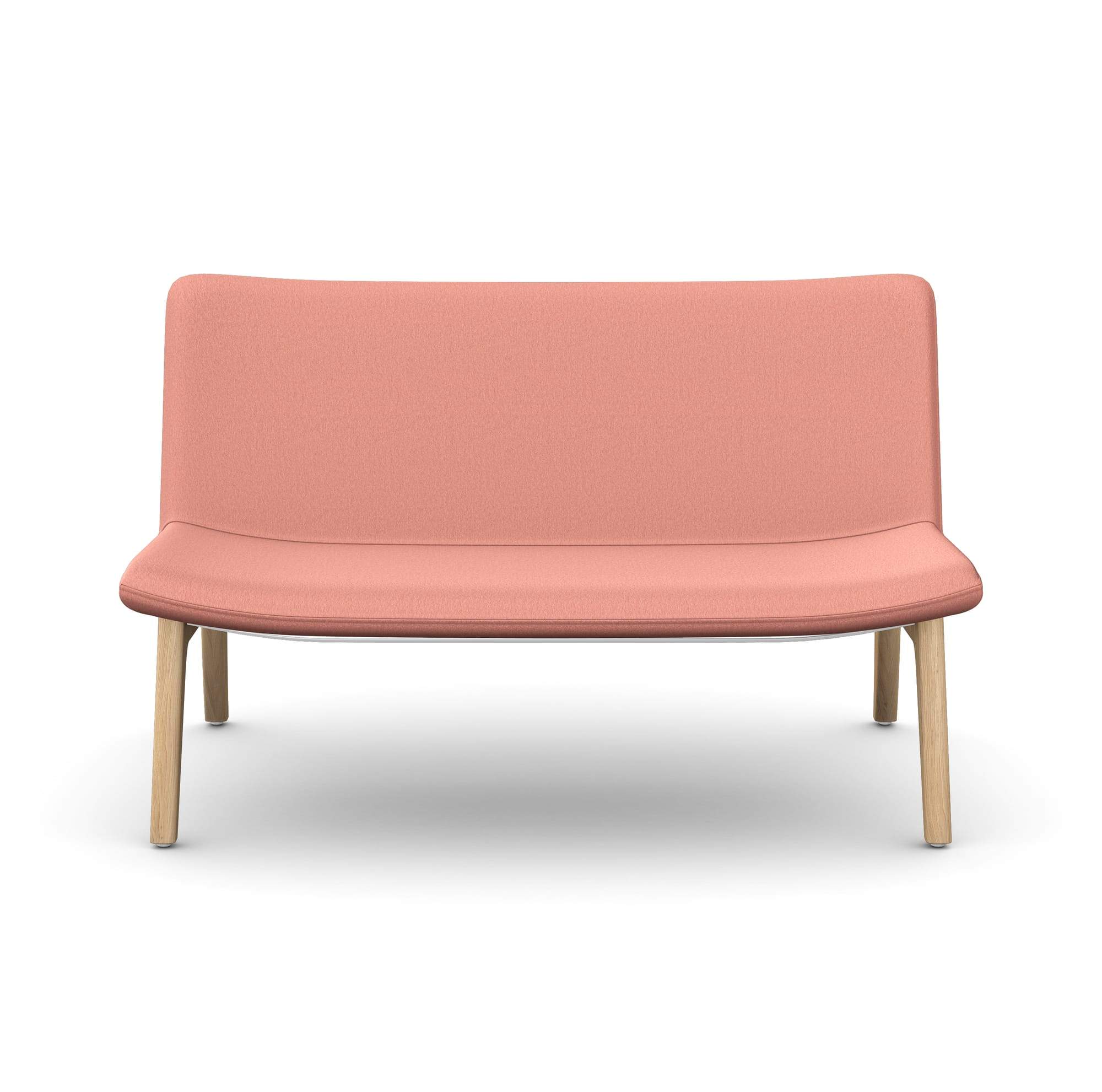 JASPA - Two Seat Sofa, 4 Wooden Legs