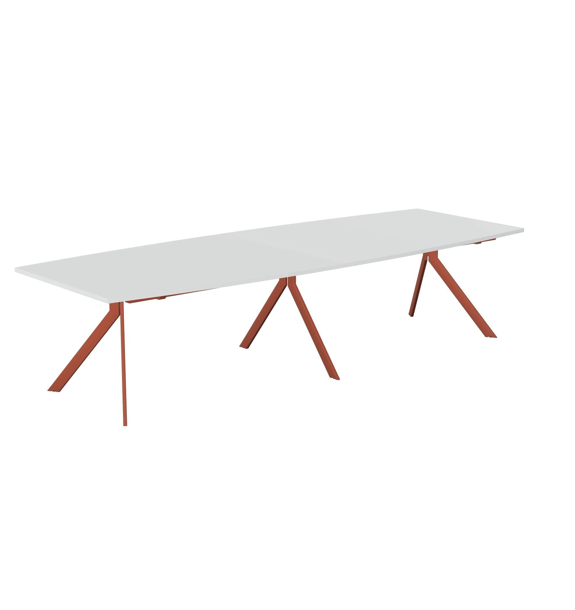 Axy-Line - Conference Table Long, Barrel-shaped Tops, Leg-Y