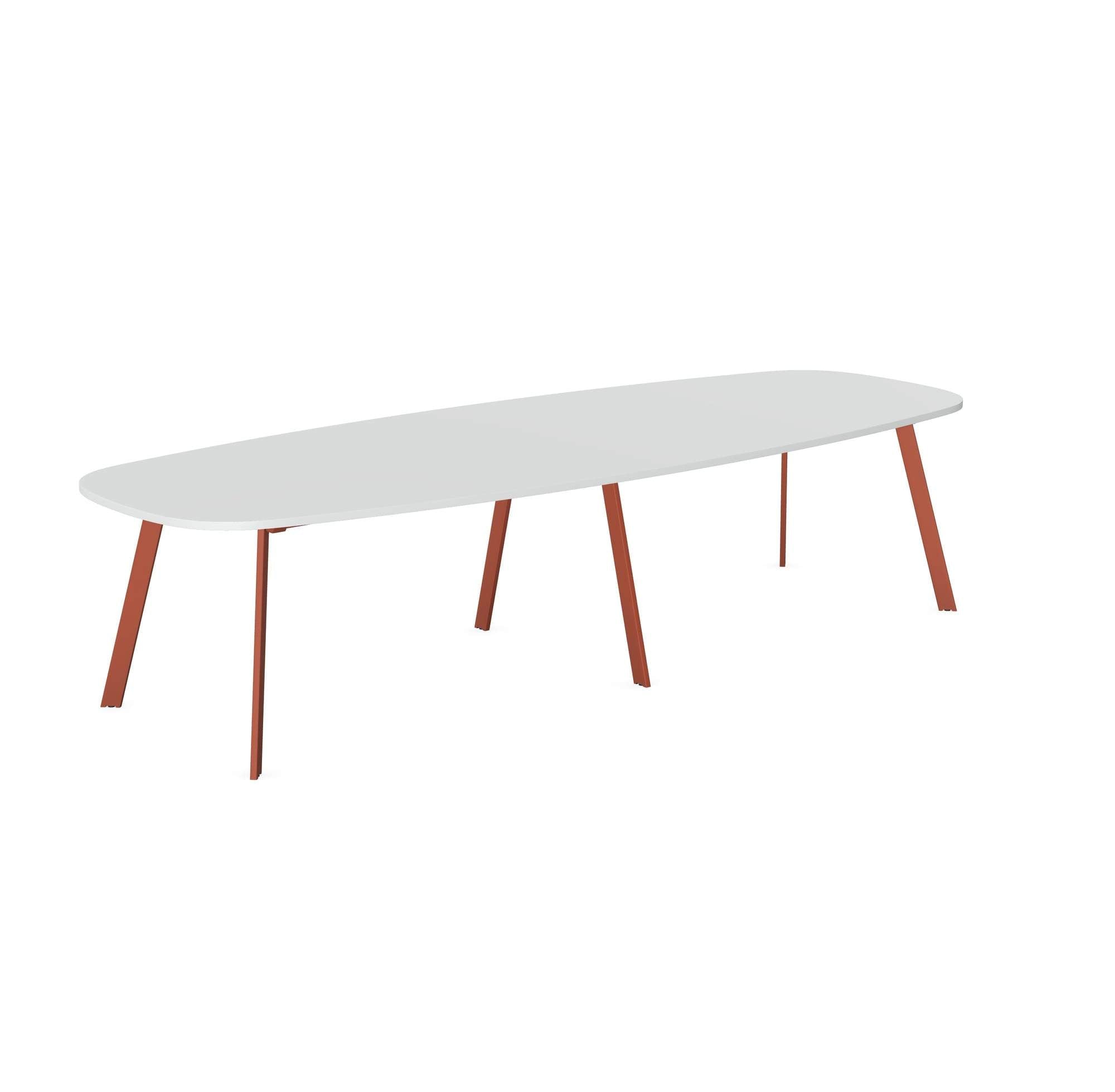 Axy-Line - Conference Table Long, Oval Tops, Leg-A