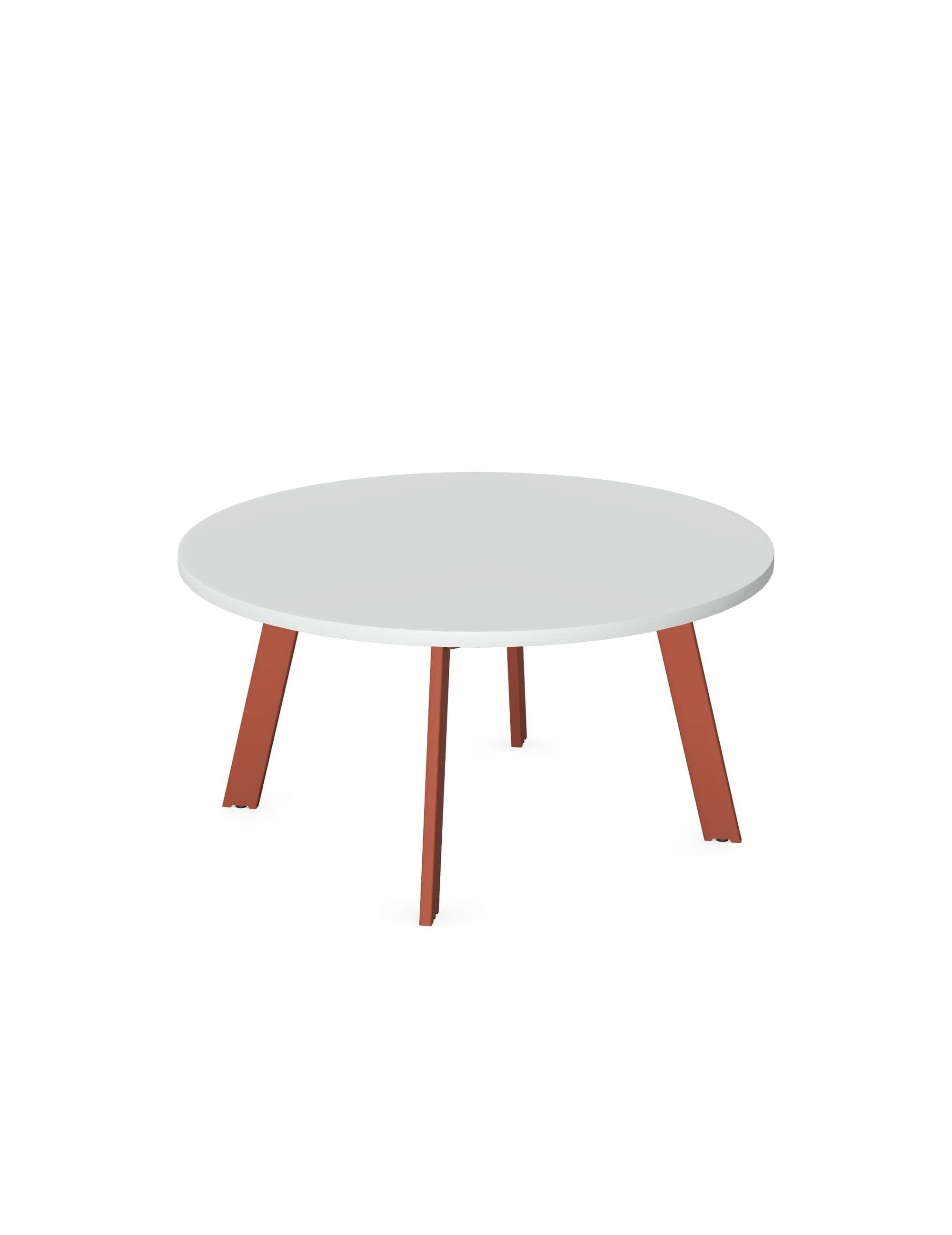 Axy-Line - Low Occasional Tables, Round Tops, Leg-A