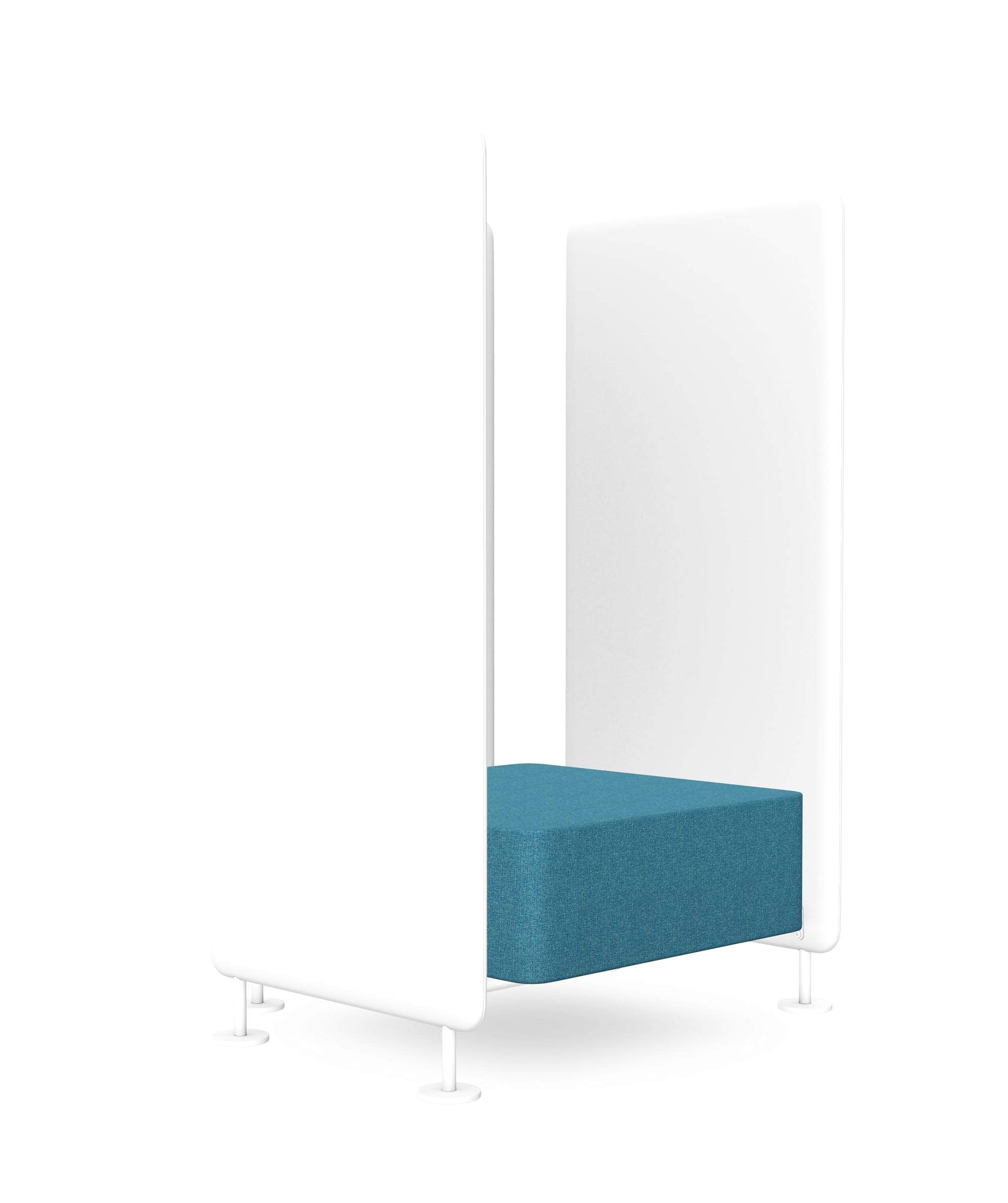 Wall In Pouffe to be Connected with 3 Partition Walls - Model 13