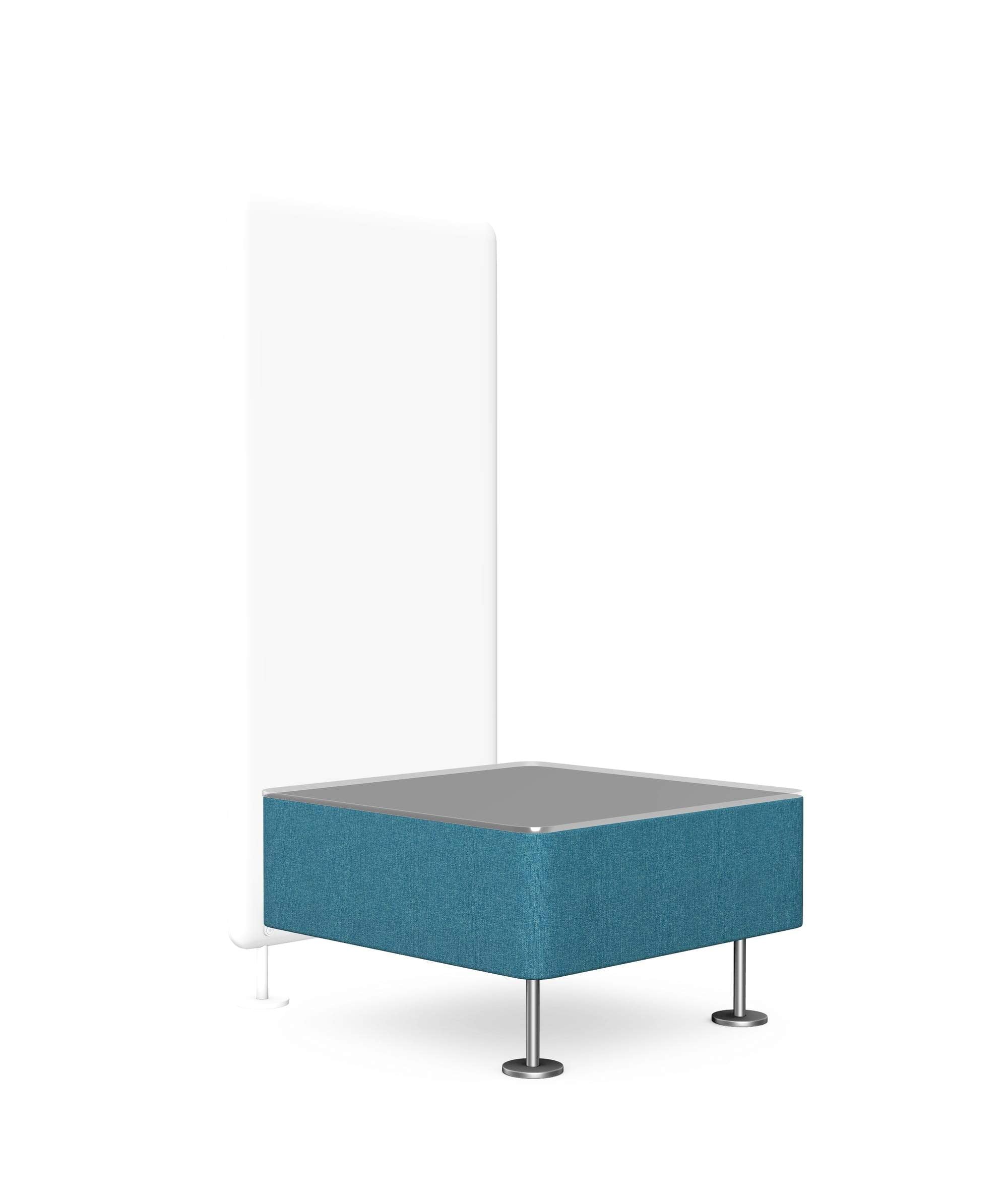 Wall In Square Table with 1 Partition Wall - Model BW1