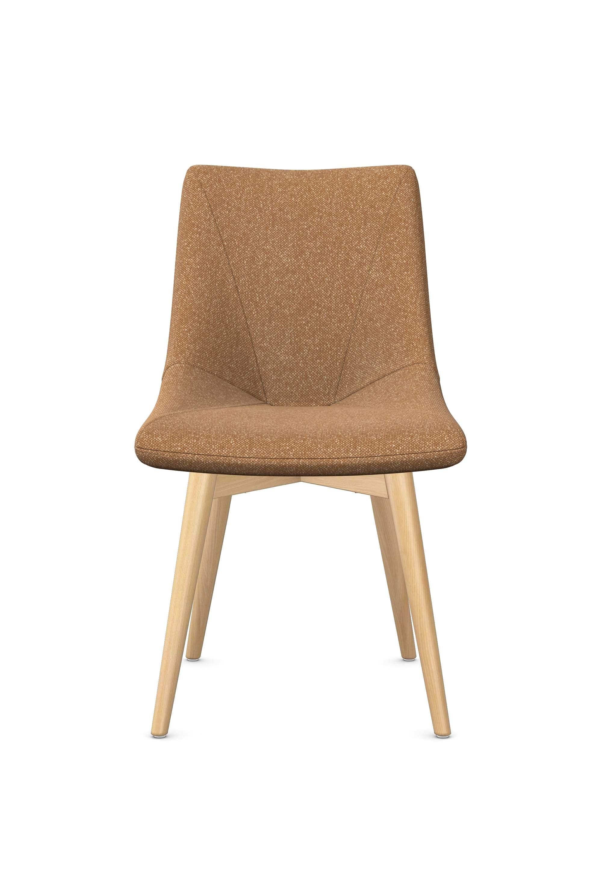 REMI - Chair, 4 Wooden Legs