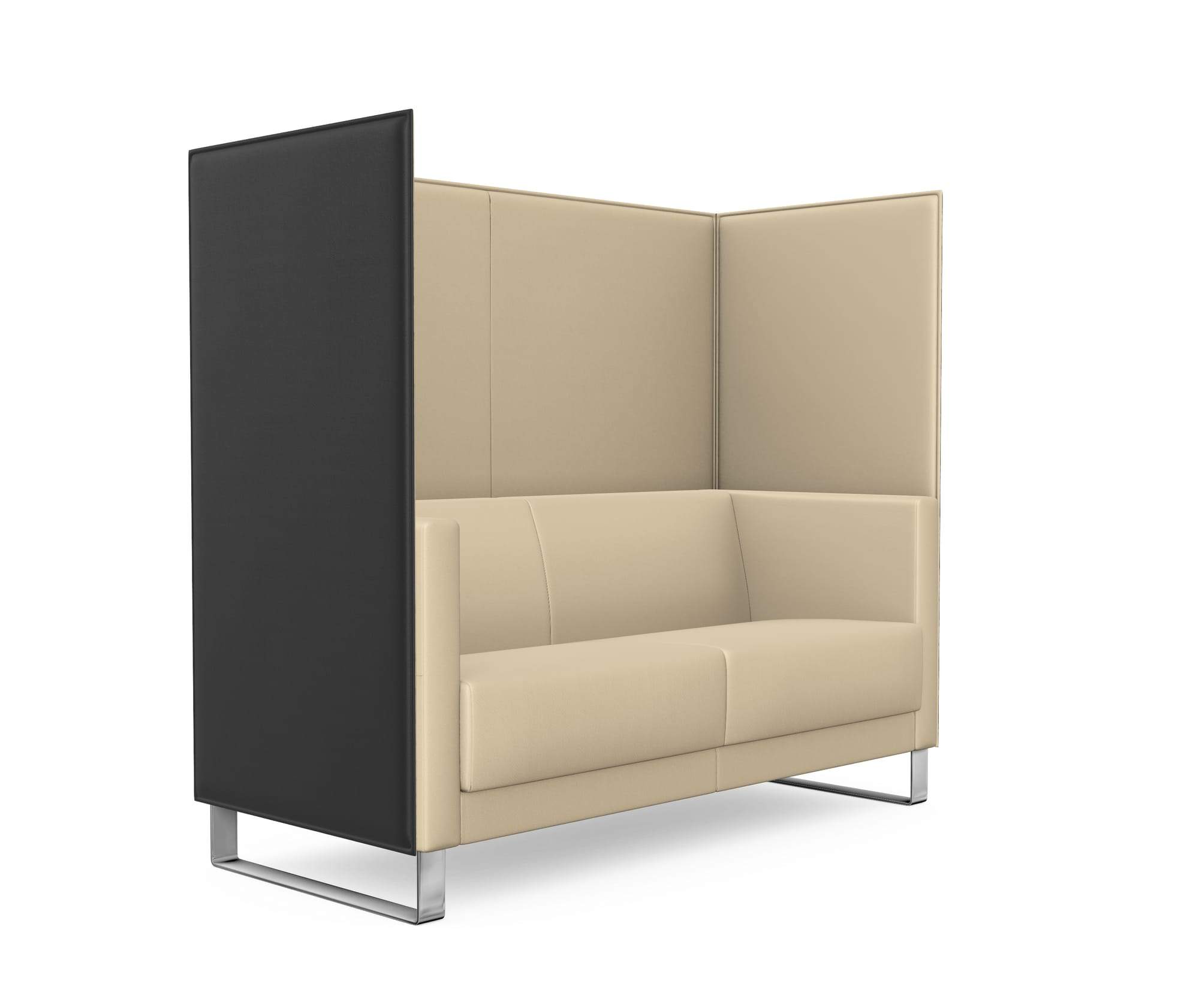 Vancouver Lite 2.5-Seat Sofa with Partition Walls