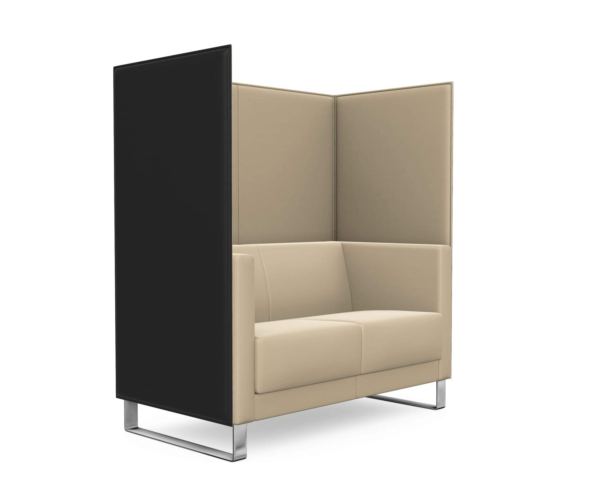 Vancouver Lite 2-Seat Sofa with Partition Walls