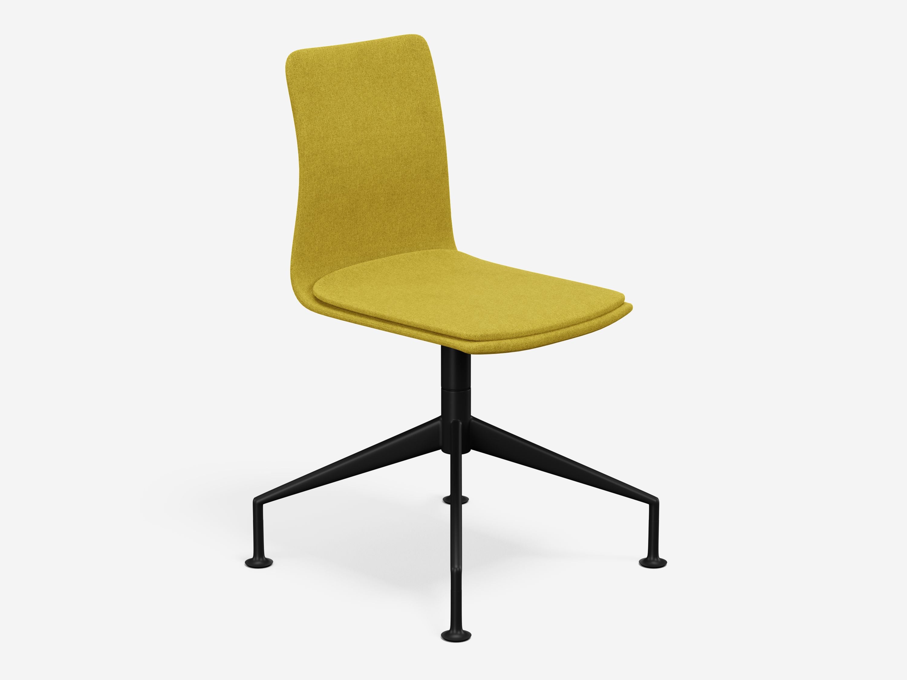 Linar Plus Upholstered Chair, Cross Base