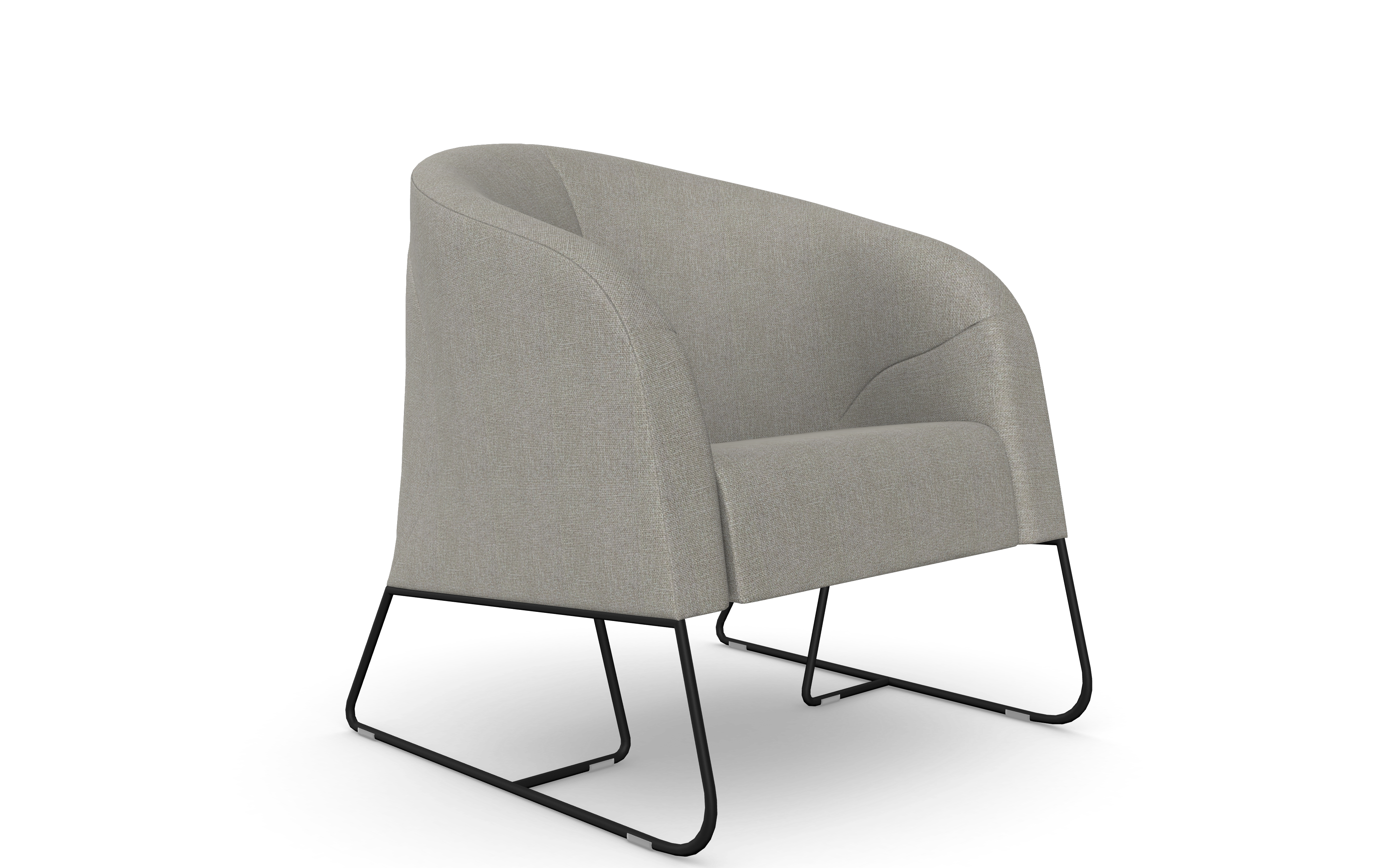 Mula Armchair, Cantilever Base