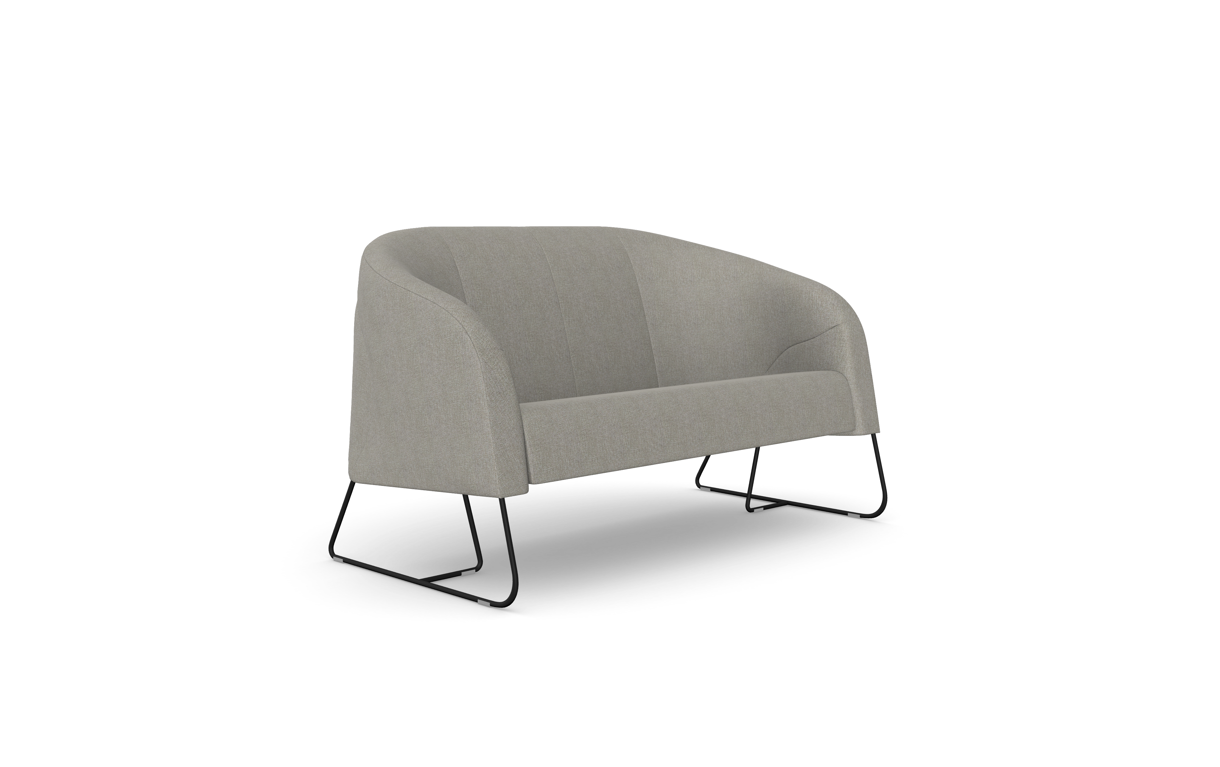 Mula 2 Seater Sofa, Cantilever