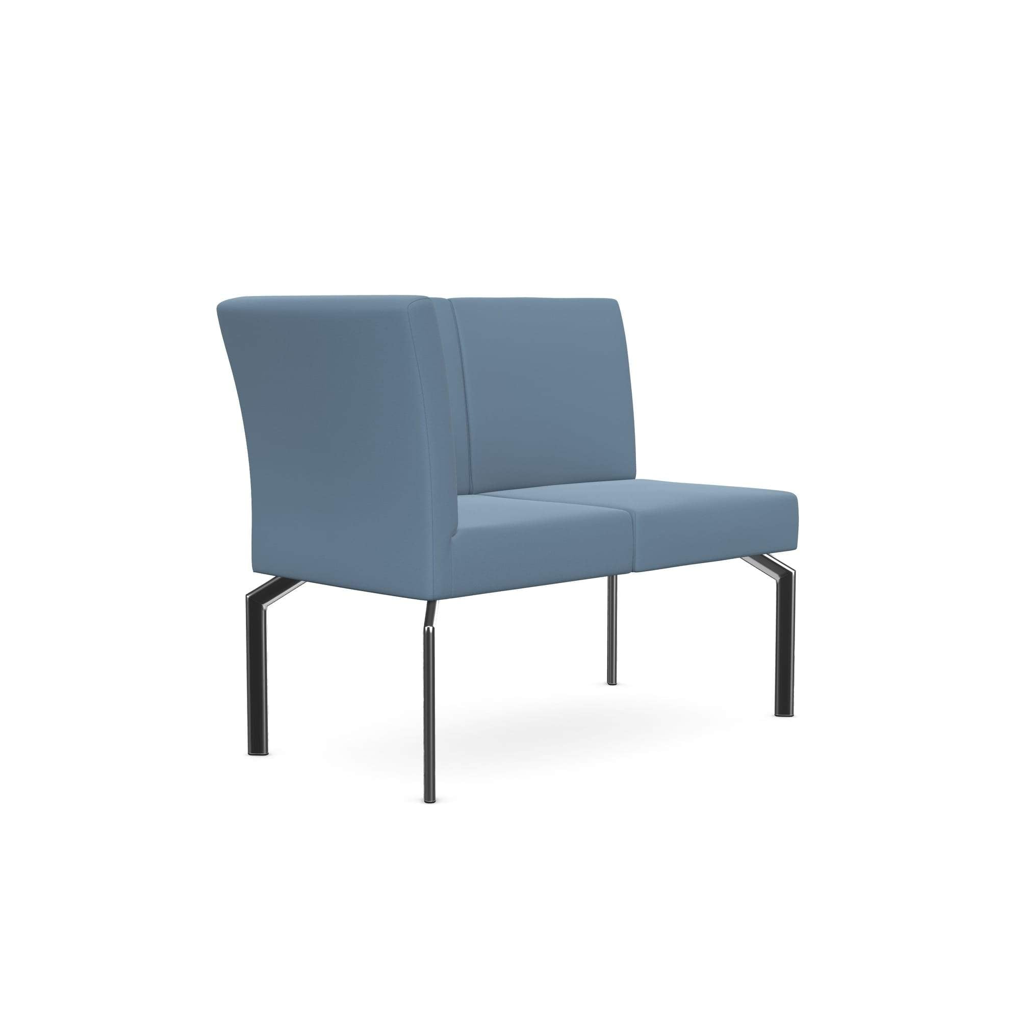 Cloud - 2 Seater with Backrest and Right Armrest