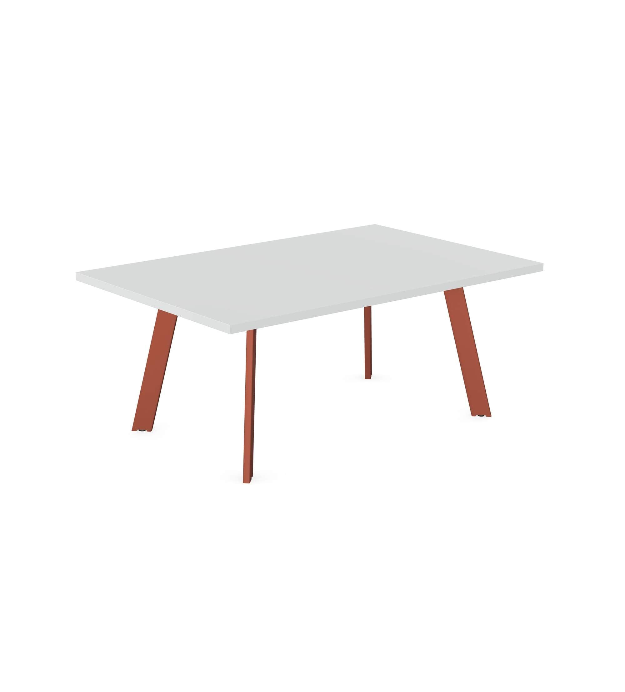 Axy-Line - Low Occasional Tables, Rectangular Tops, Leg-A