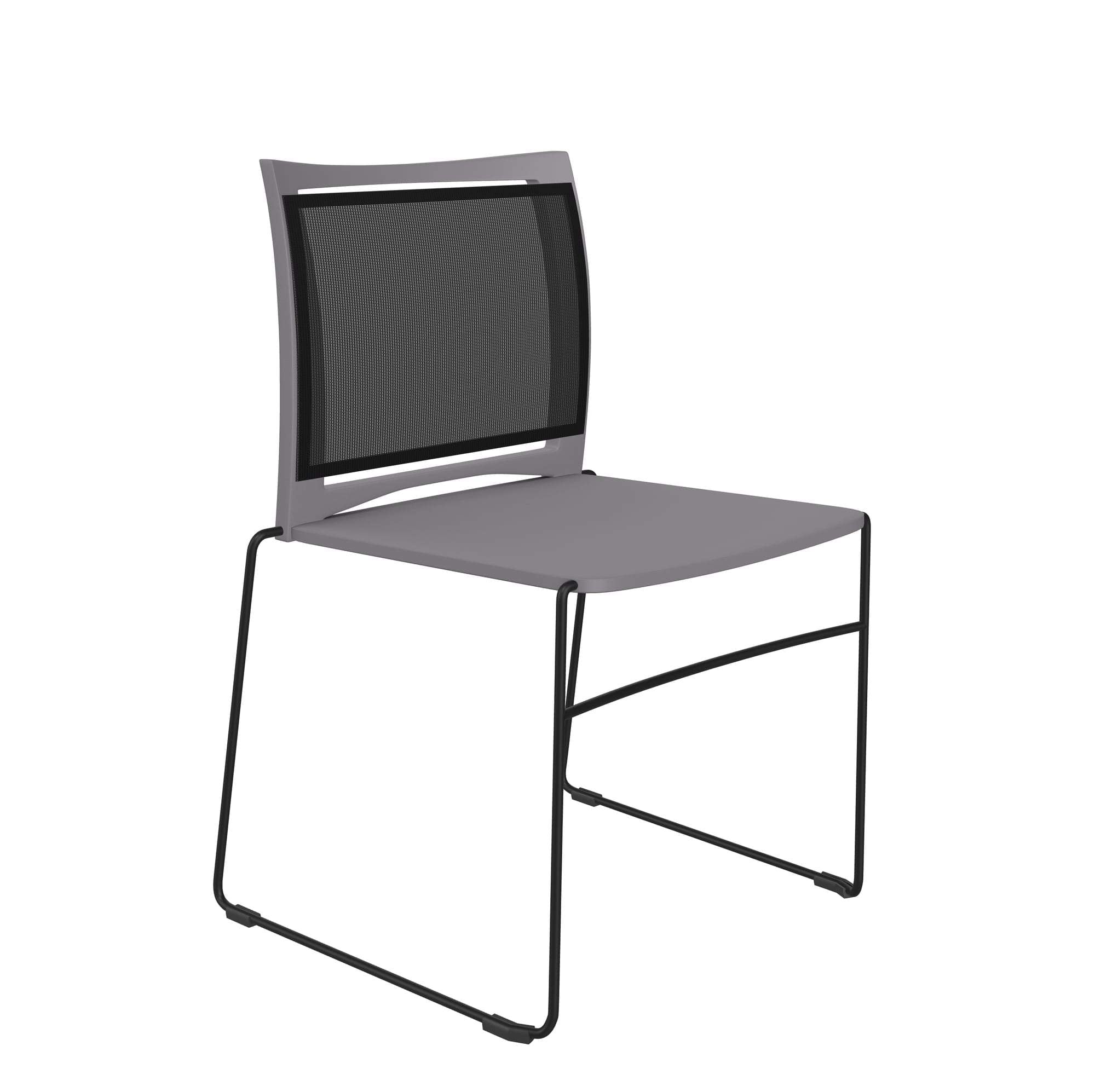 Ariz Plastic Seat and Mesh Backrest Chair - Model 555V