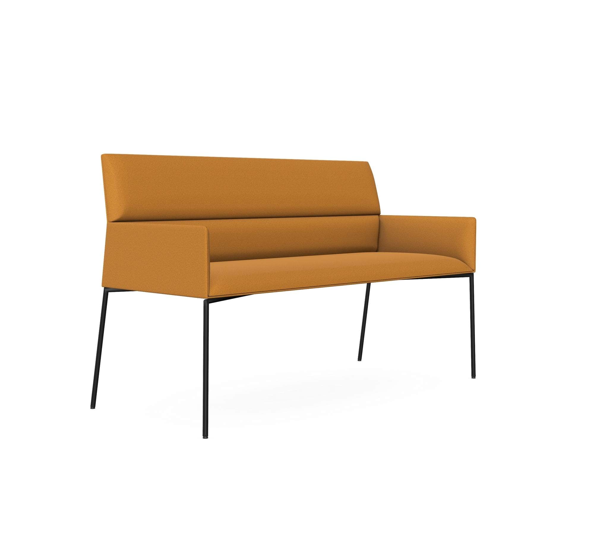 Chic Air B20H 2-Seat Bench with Metal Legs