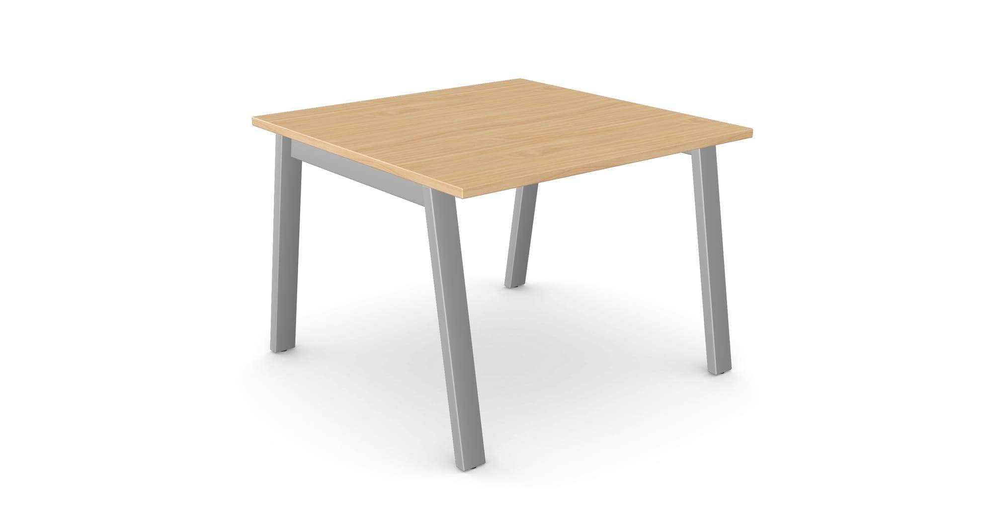 Switch Single Piece Straight Meeting Table & Large Table Starter Section, A-Leg